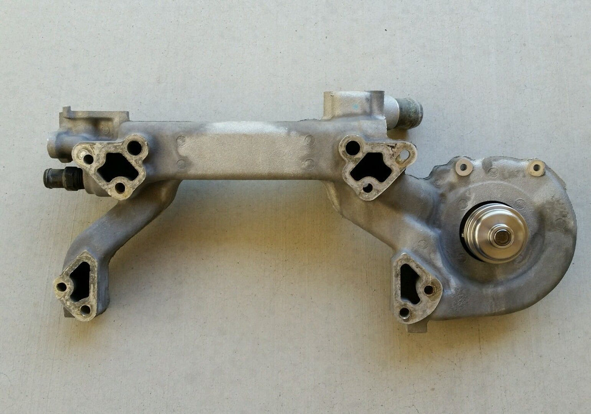 CADILLAC NORTHSTAR WATER PUMP COOLANT CROSS OVER WITH NEW PUMP 1255313